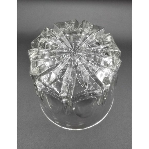 Princess House Heritage Pattern Glass Ice Bucket and Tongs - Picture 7 of 11